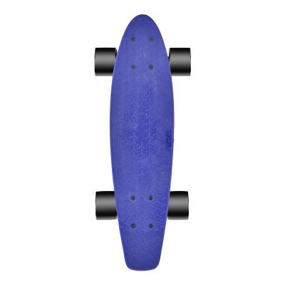 China PU 15 MPH Top Speed ​​6-8 Miles Max Range 2nd Generation Wireless Control Longboard Off Road Electric Skateboard For Kid for sale