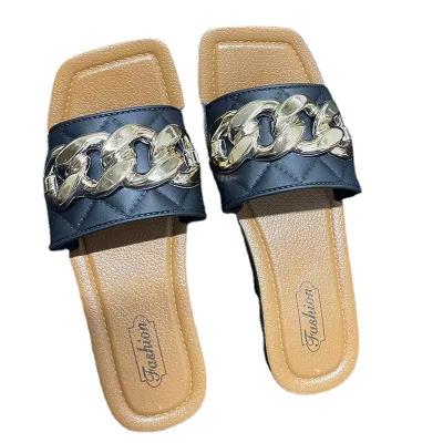 China New Fashion Sexy Women's Open Toe Antiskid Slippers Slippery High Heels Sandals For Women And Ladies for sale