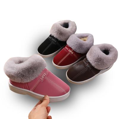 China Wholesale Winter Home Slippers Cotton Women Shoes Women Couples Waterproof Cute Home Indoor Warm Slippers Home Slippers for sale