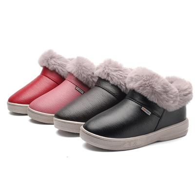 China Wholesale Breathable Women's Warm Mother's Shoes Boots Winter OEM Cotton Thick-soled Non-slip Shoes for sale