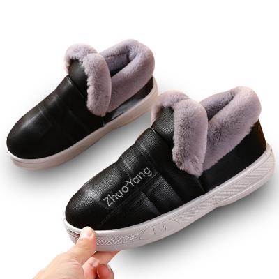 China Wholesale Men's Anti-Slip Cotton Winter OEM Thick Soled Shoes Non Slip Cotton Home Shoes for sale