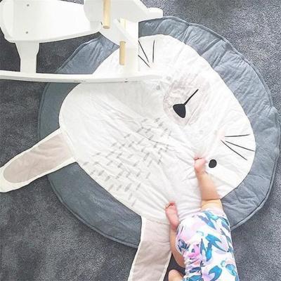 China Game Covering Mat Room Decoration Round Toy Flyinghedwig Cartoon Creeping Mat Baby Educational Infant Playmat Game for sale