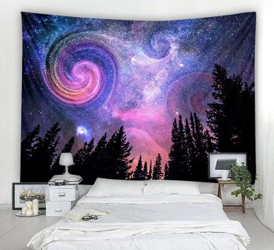 China Simple Christmas Woven Fabric Background Cloth Ins Wall Cloth Tapestry Printed Tapestry for sale