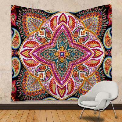 China Simple Colorful Psychedelic Map Tapestry Wall Hanging Tapestry For Handmade Decor for sale