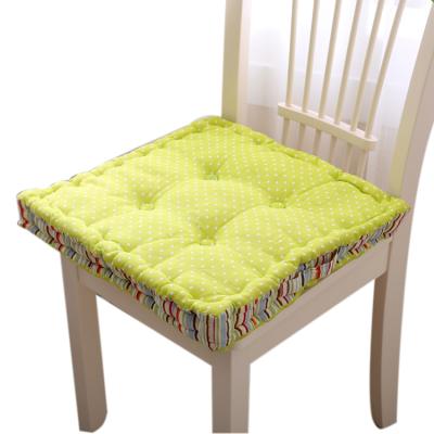 China Custom 100% Cotton Anti-Decubitus Chair Cushion Seat Pad Chair Seat Square Cushion for sale