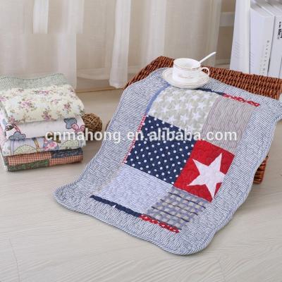 China 2019 40*60cm China MH 100% Antimicrobial Non-slip Outdoor Floor Mat Patchwork Adhesive-protective Cotton New for sale