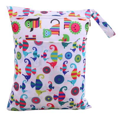 China New printed retail and wholesale washable waterproof wet bag for sale