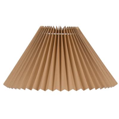 China Creative Pleated Lampshade Modern E27 Table Lamp Shade Cloth Eye Shade Cloth for sale