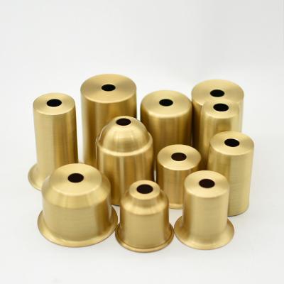 China E27 Real Brass Material E27 Lamp Holder Socket Cup 52*75mm for sale