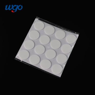 China ISO 9001 Wall Mount Suction Cup Adhesive Pads Clear 20mm Diamter Without Residue for sale