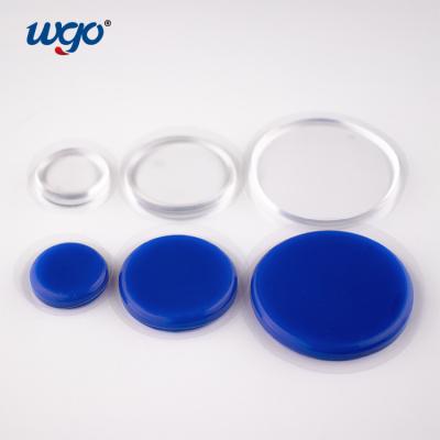 China Drum Silicone Gel WGO Removable Self Adhesive Gel Pads Doorknob Crash Protector for sale