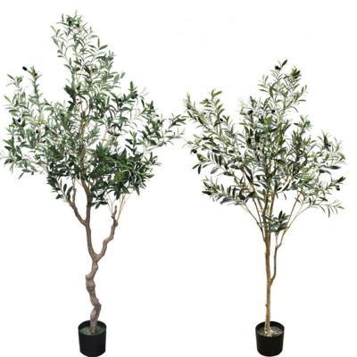 China No Harm Human and Environment Wholesale New Design and Home Decorations and Wedding High Quality Artificial Olive Tree for sale