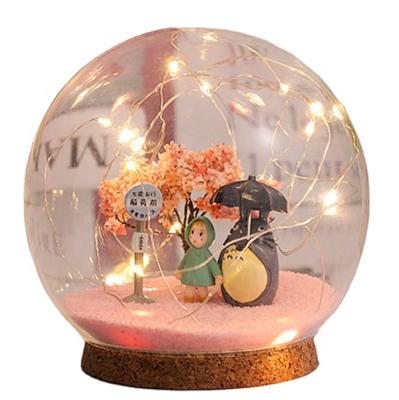 China China wholesale new design and DIY high quality cartoon glass dome bells gift for different theme for sale