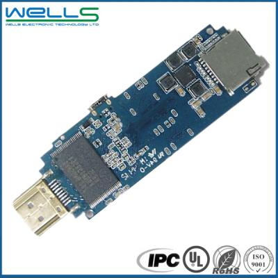 China Smart wearable electronics PCB PCBA  FR4 High TG  HASL 1OZ 1.0mm for sale