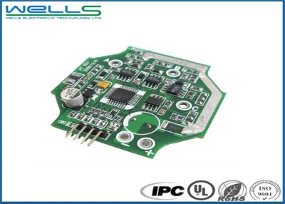 China Fr4 van het de Assemblageprototype van 4 Laagpcb Groene/Zwarte Kleur 1.6MM Raadsdikte Te koop