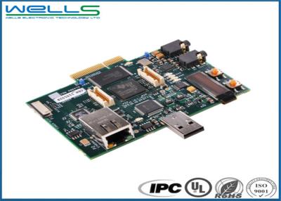 China Smart PCB Assembly of multilayer 1oz FR4 High TG ENIG IPC-6012D certification for sale