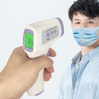 China Three Colors Backlight DC 3V Digital Infrared Forehead Thermometer for sale