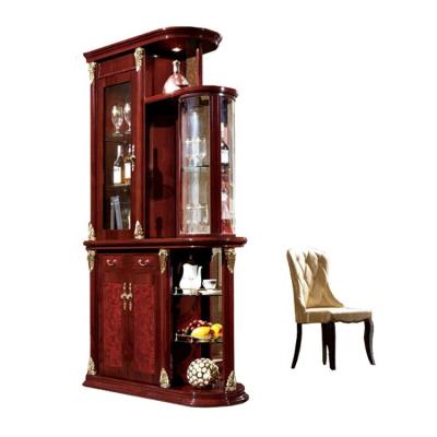 China Led C'est La La Vie Factory Price Antique Style Furniture Living Room Cabinets Entrance Wine Storage Cabinet for sale