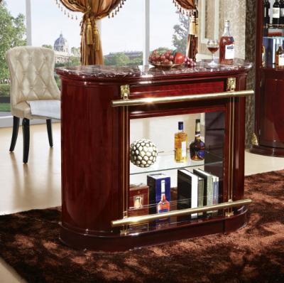 China Marble Top C'est La Vie Antique Style Living Room Bar Counter Table For Home Furniture With Marble Top for sale