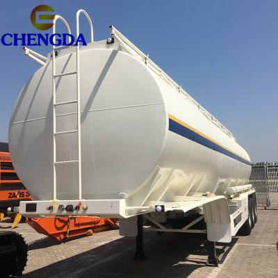 China Truck trailer factory price 3 axles 40000 45000 50000 liters fuel transport tanker oil tank gasoline truck trailer for sale