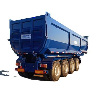 China Chengda Heavy Duty 3 Axle End Dump Trailer Truck Trailer for sale