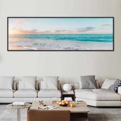 China Wholesale Modern Customize Wall Decor Art Crystal Painting Seascapes Acrylic Seascape Paintings On Canvas for sale