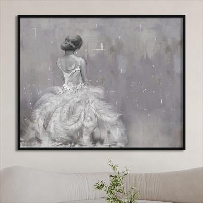 China New Newest Classic/Postmodern Art Oil Painting Wall Decorcanvas Art Oil Wall Painting With Portrait Canvas Frame for sale