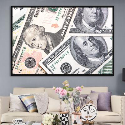 China Modern Wall Art 100 Dollar Canvas Art Painting Modern Poster Prints Graffiti Wall Art Decor Canvas Painting For Home for sale