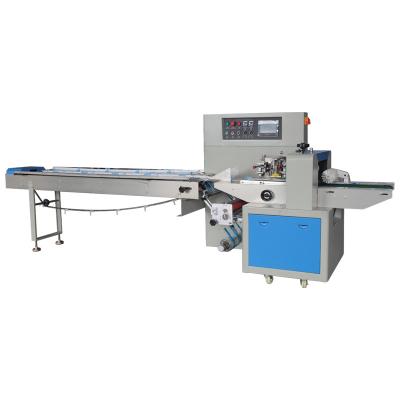 China Food Double frequency Man-machine  Automatic Horizontal hffs Pillow Flow Popsicle packaging Packing Machine for sale