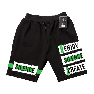 China Custom Casual Anti-wrinkle 3D Breath Printed Men's Short Drawstring Sports Shorts for sale