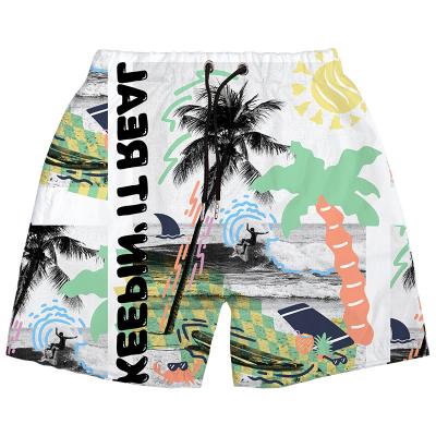 China Anti-Wrinkle Custom Scoop OEM/ODM Swim Trunks Polyester SO Shorts Men Swim Trunks Beach Short Pants Mesh Custom Shorts For Men for sale