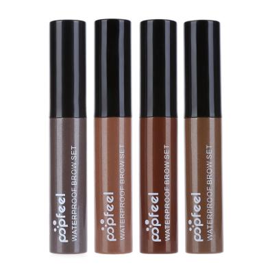 China Waterproof Eyebrow Glue Eyebrow Tinting Dye Paste Shaping Three-Dimensional Thrush Liquid Cream Eyebrow for sale