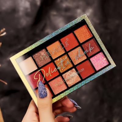 China Waterproof 15 Color Matte Texture Eyeshadow Long Lasting Waterproof Easy To Color Premium Quality Eyeshadow Palette TSLM1 for sale