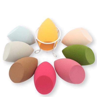 China Washable Expandable Latex Free Soft Vegan Make Up Base Blender Cosmetic Beauty Powder Puff Makeup Sponge for sale