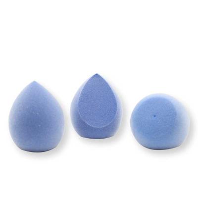 China New Non-Latex Color Water Color Non-Latex Style Makeup Sponge Beauty Eggs Drop Washable Expandable Degradable Custom Blast For Cosmetic Blast for sale