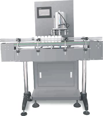 China Chemical Automatic Cotton Inserting And Wooden Cases 2000BPH , 3000BPH 304 Stainless Steel Filling Machine Touch Screen for sale