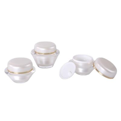 China Personal care 15g 30g 50g customized color acrylic cosmetic dishware jar for sale