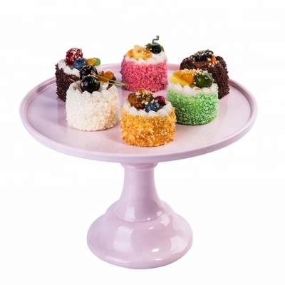 China Party Tableware Used Wedding Melamine Custom Cake Stand for sale