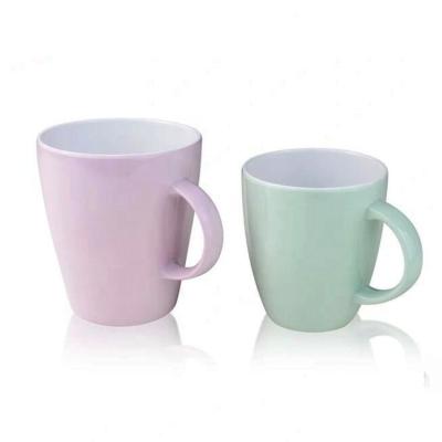 China Viable Promotional Travel Plastic Juice Coffee Cup Melamine for sale