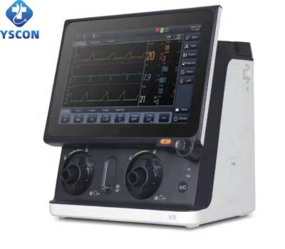 China Available to Improve the Efficiency of Treatment MY-E003 B-N New Style ICU Ventilation Machine 12 Modes Portable Breathing Ventilators for Hospital for sale