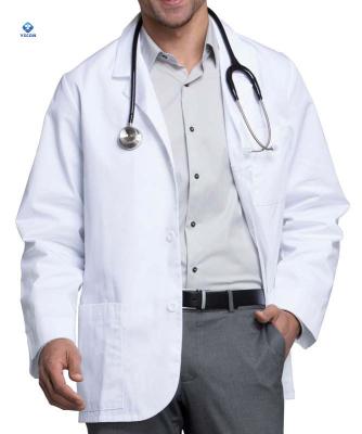 China Medical White Thin Short Sleeve Long Sleeve Coat Female Doctors And Nurses Unform Waist Practice Pharmacy Hospital Workwear for sale