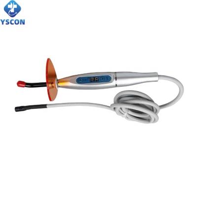 China YSCON Handheld Dental Acrylic Metal High Quality Plastic Cable Type Of Instruments Curing Light With Built In LED for sale