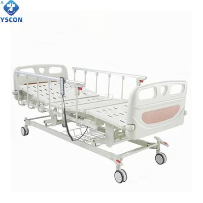 China New Arrival Five Functions Double Functions Electric Medical Automatic Bed Swing Hospital Electric Hospital Care Beds for sale