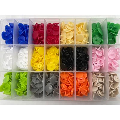 China Wholesales T8 14Mm Washable Plastic Snap Fasteners Plastic Pouches Waterproof Plastic Snap Buttons for sale