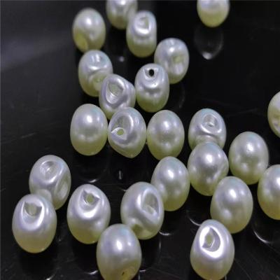 China Viable Price Cheap Different Size Round ABS Beads Loose No Hole For DIY And Bag Bead for sale