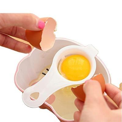 China Viable Kitchen Instrument Cooking Tool Egg White Yolk Filter Divider Plastic Kitchen Accessories Cooking Tools for sale