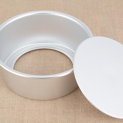 China Viable Non-Stick Aluminum Alloy Round Cake Pan 8 9 10 Inch Decorating Cake Pan For Oven High Quality Metal for sale