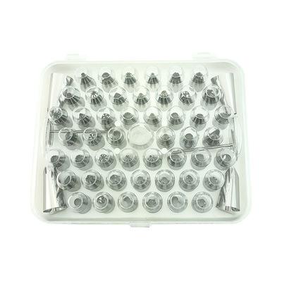 China Sustainable 52 PCS Cake Decorating Supplies Squeezing Flower Set Plastic Box Mouth Tools Kitchen Baking Accessories for sale