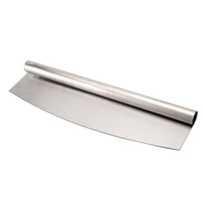 China Sustainable Stainless Steel Pizza Cheese Cutter Knife Pizza Rocking Slicer for sale