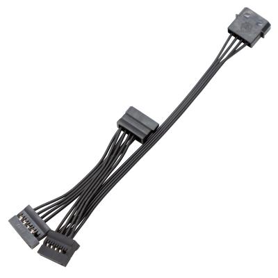 China Tinned copper ied4pin to sata computer hard disk interface power cord ide to sata interface power cord one to three plug-in for sale